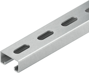 C-Ankerschiene 40x22x100mm bandverzinkt DIN EN 10346