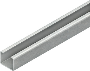 C-Ankerschiene 30x24x2000mm blank