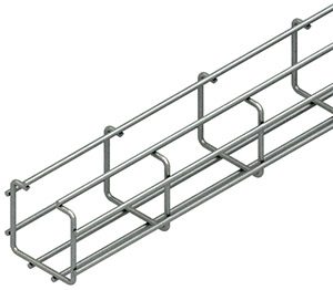 C-Gitterrinne 78x78mm d=4,5mm blaupassiviert DIN 50 961