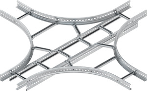 Kreuzung 60x200mmgel.Seitenholmen Edelstahl Werkstoff-Nr.: 1.4301 1.4