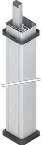 Energiesäule 2f 2750x133x122mm pulverbeschichtet Sonderfarbe