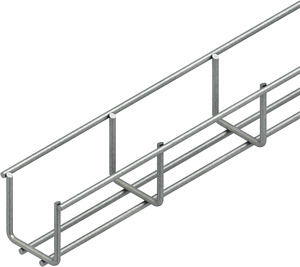 U-Mini-Gitterrinne 60x60mm d=4,5mm Edelstahl Werkstoff-Nr.: 1.4301 1.4