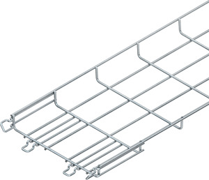 Gitterrinne,U-förmig, mit angeschwe ißtem Verbinder, 30x50x3000 mm,CITO