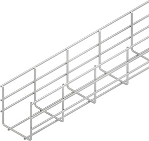 U-Gitterrinne 110x200mm d=45mm Edelstahl Werkstoff-Nr.: 1.4301 1.4