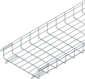 Gitterrinne,U-förmig, m. angeschwei ßtem Verbinder,105x400x3000 mm,CITO
