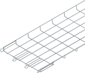 Gitterrinne, U-förmig, m. angeschwe ißtem Verbinder,30x300x3000 mm,CITO