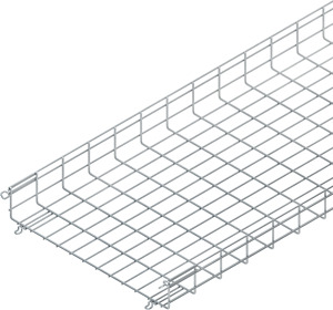 Gitterrinne,U-förmig, m. angeschwei ßtem Verbinder,105x600x3000 mm,CITO