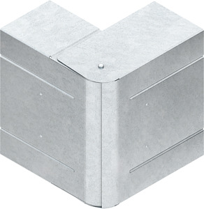 GK-Außeneck 90° verstellbar +/- 5° einzügig symmetrisch 110x70 mm Stahl, ba