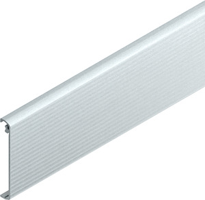 GK-Deckel kanneliert 78x2000mm Aluminium pulverbeschichtet Sonderf