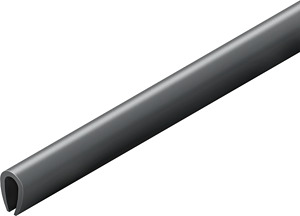Kantenschutzprofil Höhe 8mm Kunststoff PVC-hart