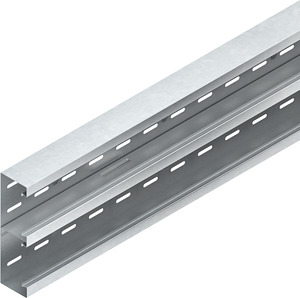 GK-Unterteil doppelzügig symmetr. 220x70x2000 mm, De-Öffnung 2x78 mm Stahl