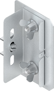 GK-Endabschlussdeckel 110x69mm Aluminium pulverbeschichtet