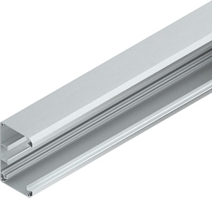 GK-Unterteil 110x69x2000mm einzügig symm.Aluminium beschichtet