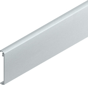 GK-Deckel glatt 78x2000mm Aluminium naturanodisiert inkl. Zub