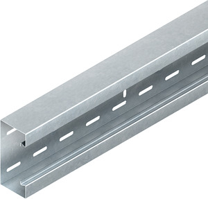 GK-Unterteil 133x61x2000mm einzügig symm.bandverzinkt DIN EN 1