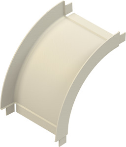 GFK-Rinnenfallbogen 80x150mm angeform.Verbinder Polyester