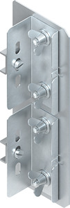 GK-Endabschlussdeckel 220x80mm Aluminium naturanodisiert
