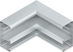 GK-Inneneck 90° 170x80mm doppelzügig asym.Alu pressblank