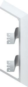 GK-Wandrosette 268x80mm pulverbeschichtet