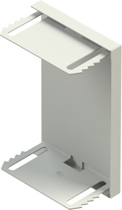 GK-Endabschlussdeckel umgreifend 112x70 mm Stahl, bandverzinkt DIN EN 103