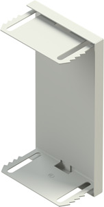 GK-Endabschlussdeckel umgreifend 135x90 mm Stahl, bandverzinkt DIN EN 103