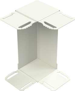 GK-Inneneckeinsatz 90° 170x70 mm Stahl, bandverzinkt DIN EN 10346, pulver