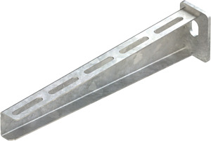 Wandausleger standard 75x410mm Edelstahl Werkstoff-Nr.: 1.4301 1.4