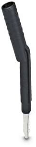 Prüfadapter, Farbe: schwarz