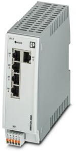 Managed Switch 2000, 5 RJ45-Ports 10/100 MBit/s, Schutzart IP20
