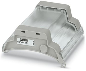 Abdeckprofil, optional plombierbar, Länge: 66,3 mm, Breite: 65 mm, Höhe