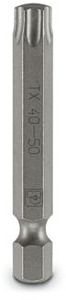 Schraub-Bit, Torx, E6,3-1/4Z Antrie b, Grösse: TX 40 x 50 mm, zähhart,