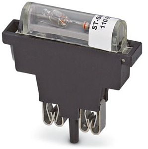 Sicherungsstecker mit Leuchtanzeige 0,3-2mA