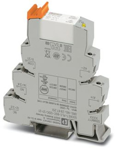 PLC-Interface AU 12V DC mit Miniaturrelais 2xWechsler SA