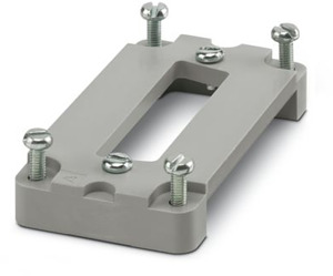 D-SUB-Adapterplatte 25-polig HEAVYCON Bestückung m.D-SUB-Stecker
