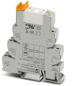 PLC-Interface AU 24V DC mit Miniaturrelais 2xWechsler SA