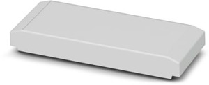 Tragschienengehäuse, Oberteil, gesc hlossen, Breite: 50 mm, Höhe: 122 mm, Ti