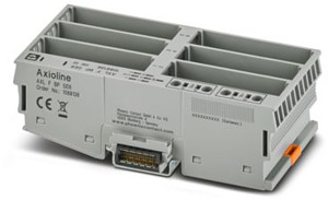 Axioline F, Backplane, 6 Steckplätz e für Axioline Smart Elements, Übertragu