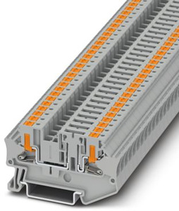 Trennklemme, Nennspannung: 500 V, N ennstrom: 20 A, Anschlussart: Push-in-An