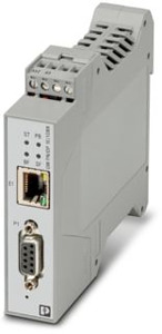 PROFINET zu PROFIBUS DP-Gateway. Ar beitet als PROFIBUS DP-Master im PROFIBU