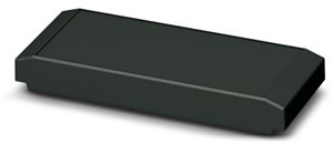 Tragschienengehäuse, Oberteil, gesc hlossen, Breite: 50 mm, Höhe: 122 mm, Ti