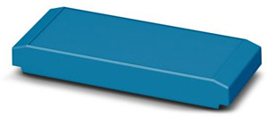 Tragschienengehäuse, Oberteil, gesc hlossen, Breite: 50 mm, Höhe: 122 mm, Ti
