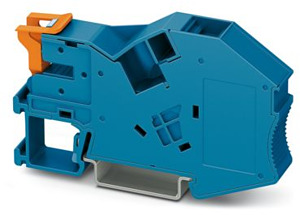 Auflagebock, blau B:12,2mm L:81,9mm H:48,5mm