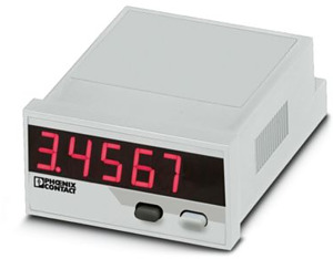 Digitalanzeige programmierbar für analoge Normsignale