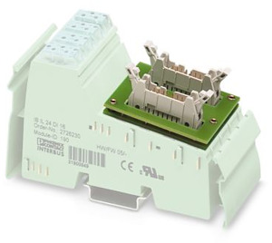 VARIOFACE-Frontadapter für 16-kanalige Inline-Baugruppen
