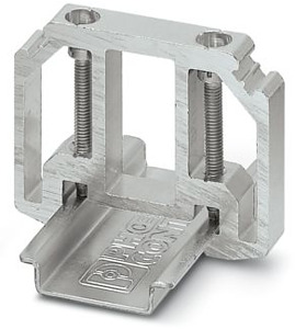 Endhalter für NS35 Montage auf Tragschiene Aluminium