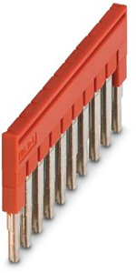 Steckbrücke 10-polig Rot