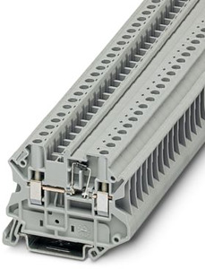 Universal-Durchgangsklemme 4qmm grau mit eingebauter Diode
