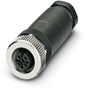 Sensor-Aktor-Buchse M12 gerade 4-polig