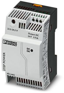 Stromversorgung 24 VDC/1,75A Step Power 1-phasig flach