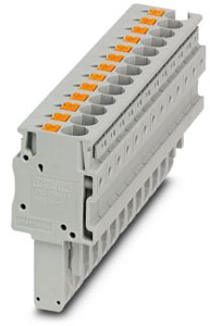 Stecker, Anschlussart: Push-in- / S teckanschluss, Polzahl: 13, Quersch